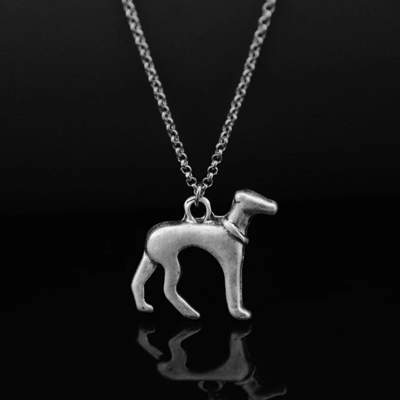 New German Shepherd&Corgi&Chihuahua&Whippet Dog Love Necklace Men Pet Charm Necklaces For Women Long Chains Party Gifts Jewelry