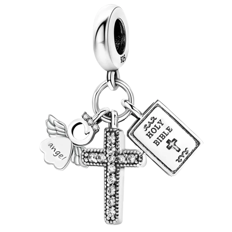 925 Sterling Silver Halloween Dark Phantom Pumpkin Devil Fit Diy Bracelet Necklace Making Gift Of High Quality Fine Jewelry