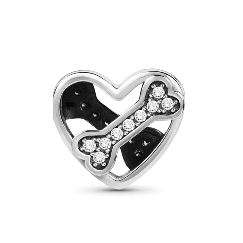 2025 Europe NEW 925 Sterling Silver Family Charm Dangle Pendant Bead Fit Women Original Bracelet Jewelry For Gift Mom Brother