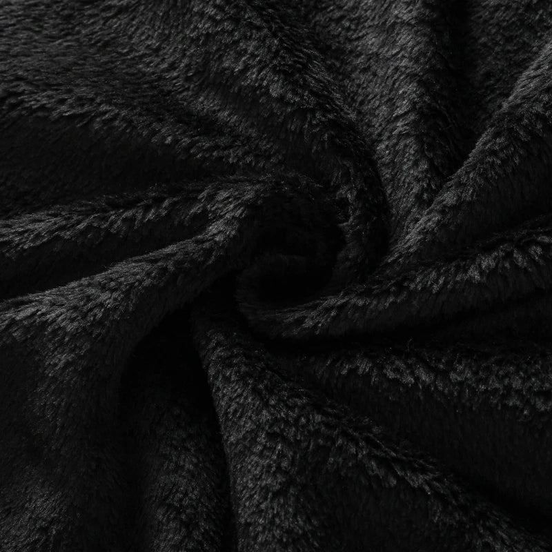 Autumn and Winter Plush Letter Cartoon Print Cat Ears Long-Sleeved Pullover Hooded Loose Casual Street Sweatshirt Women's Warm Top