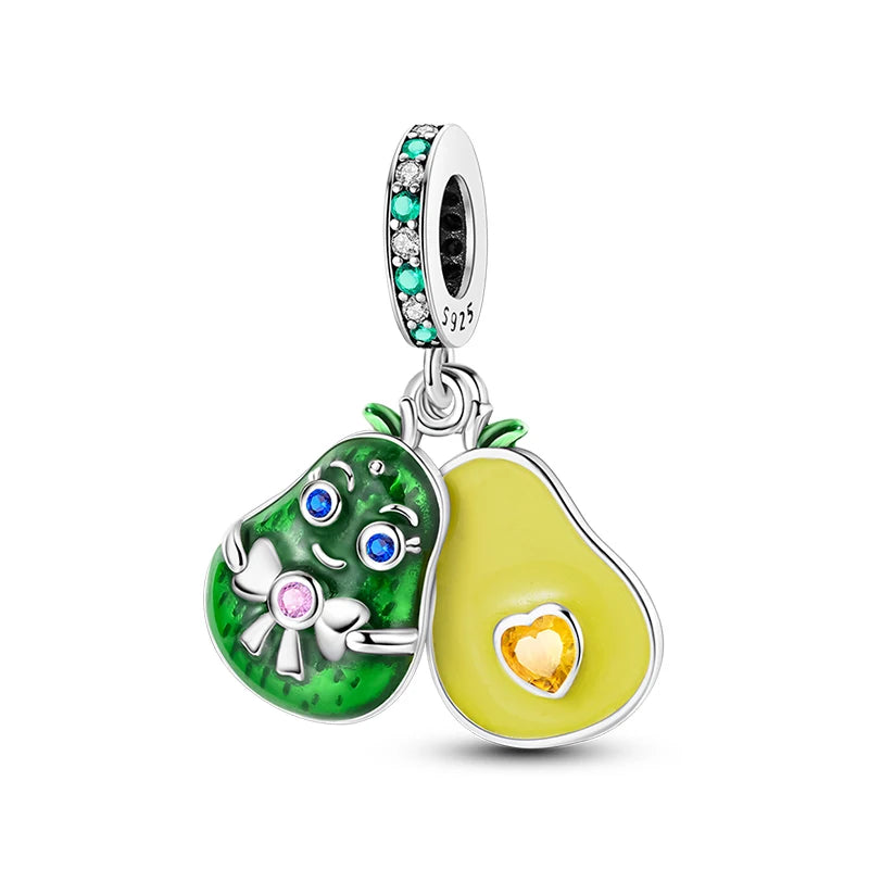 Summer Charms 925 Silver Luminous Lantern Fish Whale Ocean Beach Beads Fit 3mm 925 Original Bracelet DIY Cool Jewelry Making