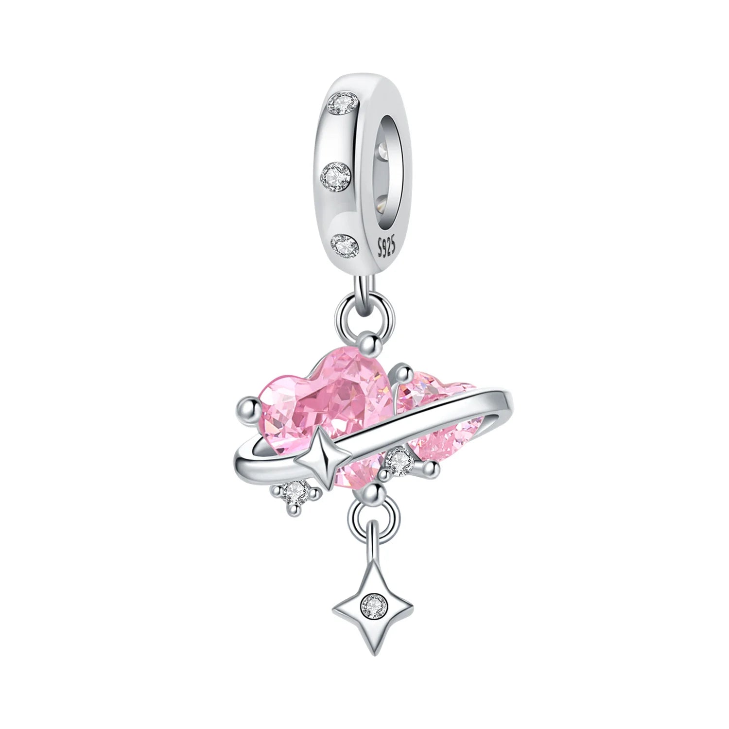 PANPOKI 925 Sterling Silver Couple And Family Beads Original Pendants Bracelet Charm Jewelry Party DIY Trendy Gifts