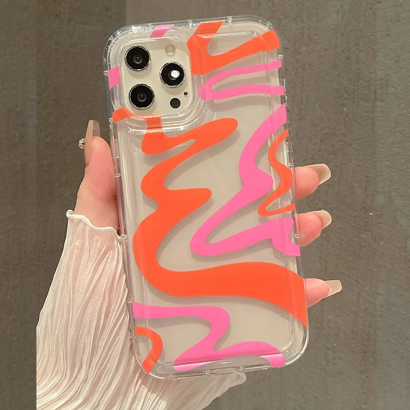 Leopard Print Clear Phone Case For Samsung A55 5g Case S24 S23 Ultra A34 A54 A35 A53 A32 A13 A53 A14 A52 A15 S22 S20 S21FE Cover