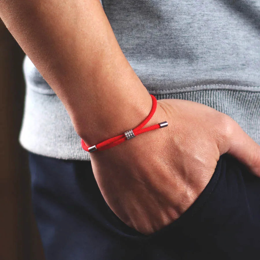 Stylish Grade A 3mm Thin Rope Bracelet Men Women Unfading Stainless Steel Charm Lucky Red Thread Braslet Friendship Braclet Gift