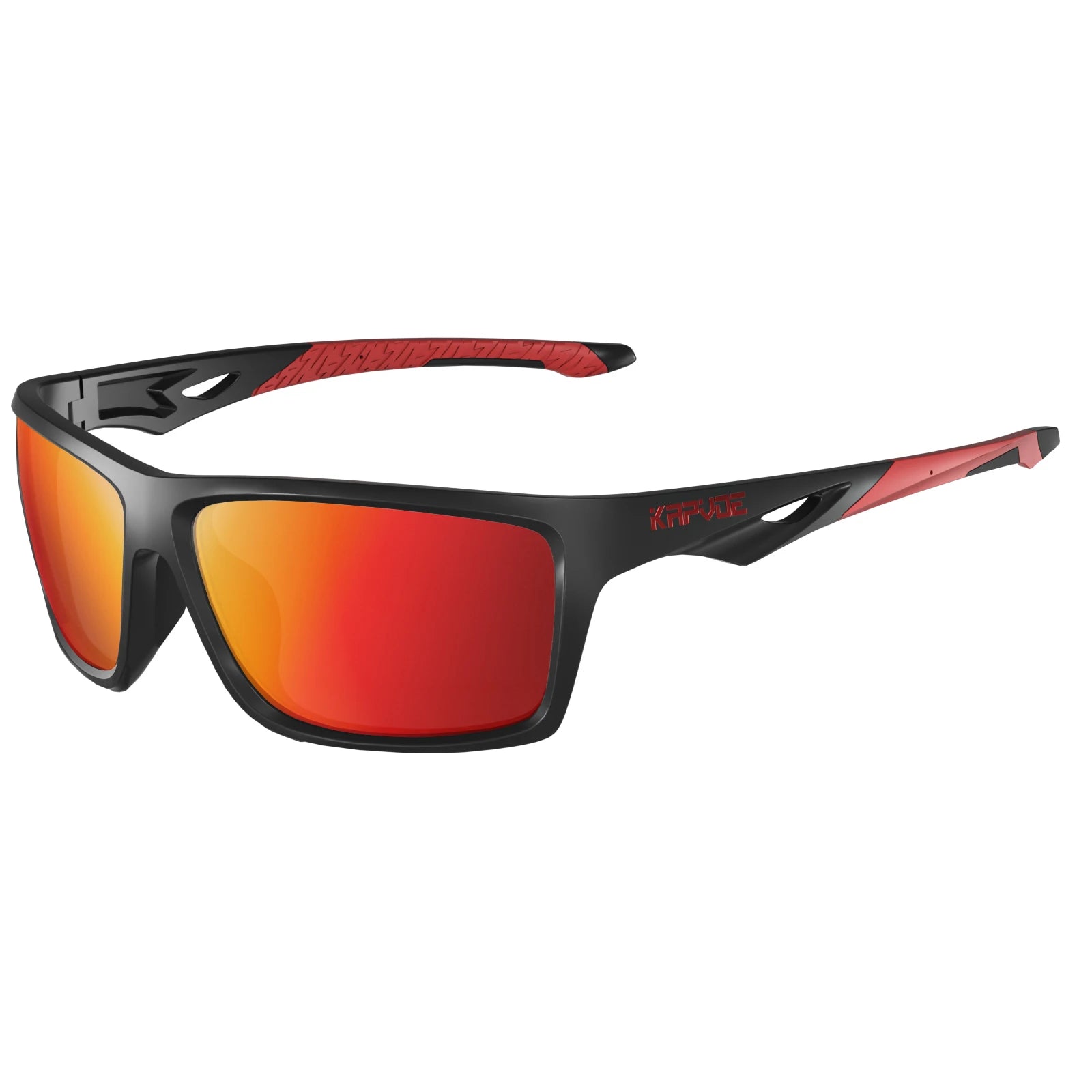 Kapvoe Polarisierte Wanderbrille für Herren, UV400-Gläser, PC-Gläser, HD-Gläser, Outdoor-Sonnenbrille 2025