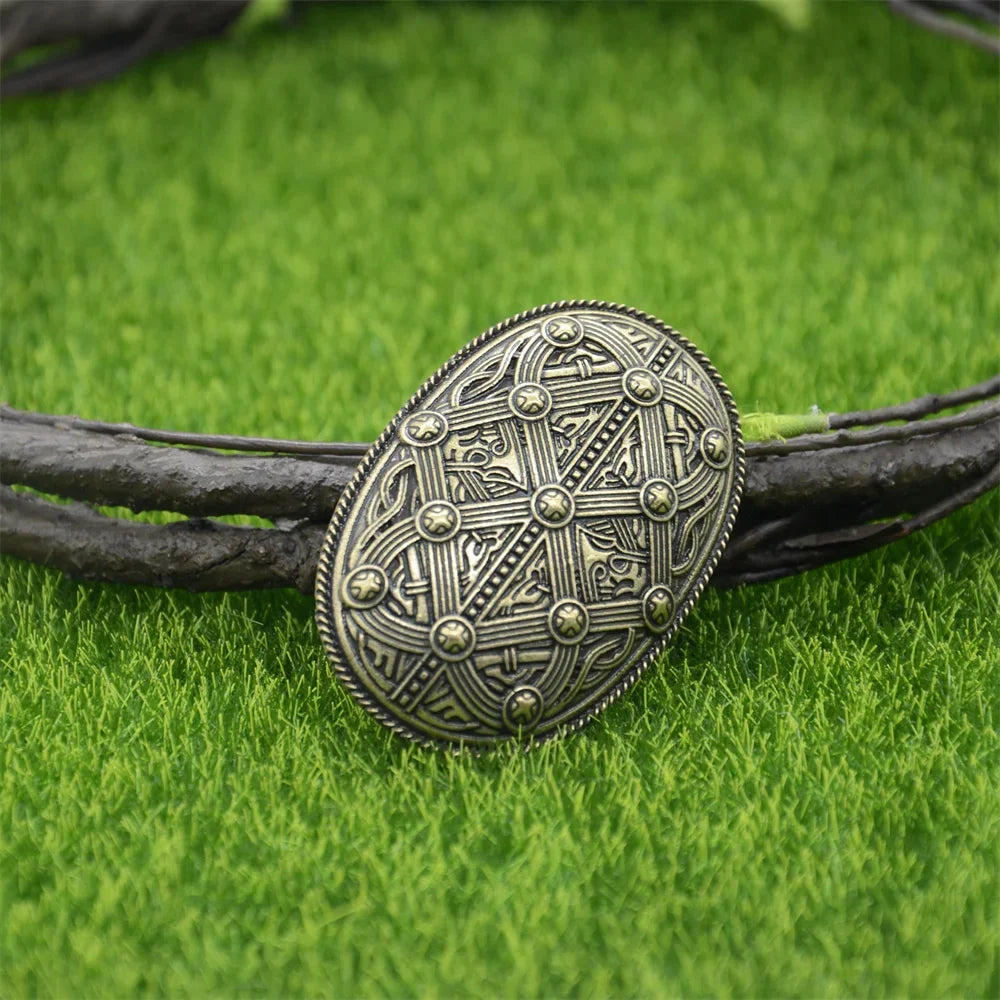 1Pcs Viking Brooch Pin Scandinavian Norse Norway Sweden Iceland Brosch Talisman Jewelry