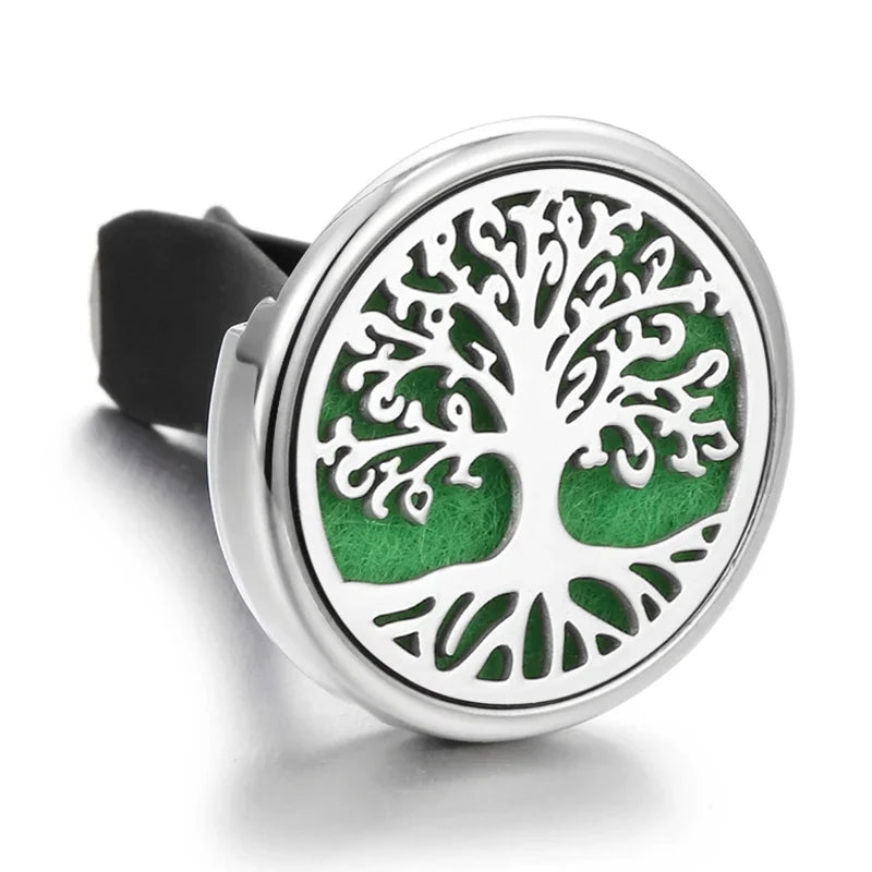 10PCS/LOT Wholesale Car Perfume Diffuser Car Clips Pendants Lockets Perfume Essential Oil Diffuser Aromatherapy Pendant Necklace