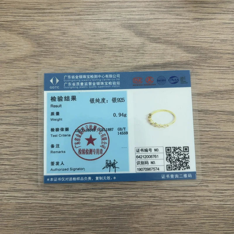 Bague en argent sterling 925 plaqué or 14 carats avec diamants pavés pour femme, accessoire de mariage exquis et tendance