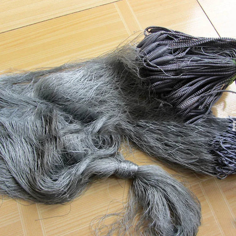 Lawaia 3-lagiges Kiemennetz, handgefertigt, 1,5 m x 30 m, Multifilament-Fischernetz, Finnland, Netzfangnetz