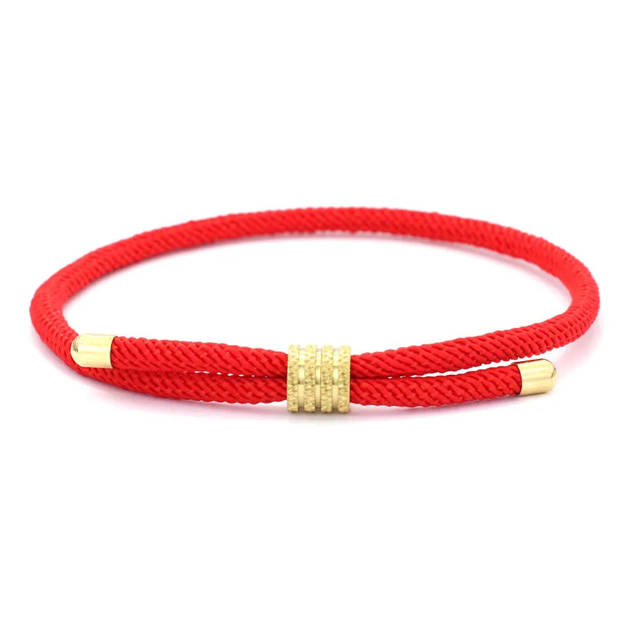 7 Colors Luxury Grade A 4mm Thread Bracelet Men Stainless Steel Buckle Outdoor Cool Riding Hand Accessories Pulseras Para Hombre