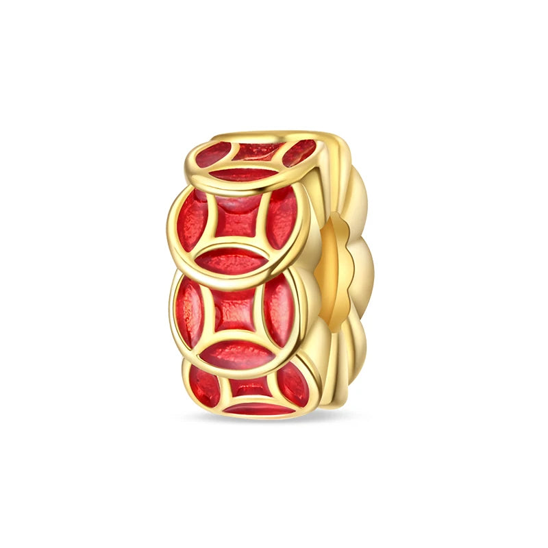 Charms 925 Silver Butterfly Flowers Colorful Zircon Silicone Spacer Beads Fit Pandach 925 Original Bracelets Fine DIY Jewelry