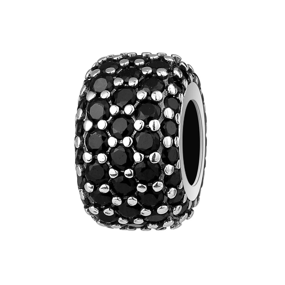 New European Style 925 Silver Black, Bagua, Watch Computer, Camera, Cat, Bead Pendant, Original Bracelet DIY Women's Jewelry