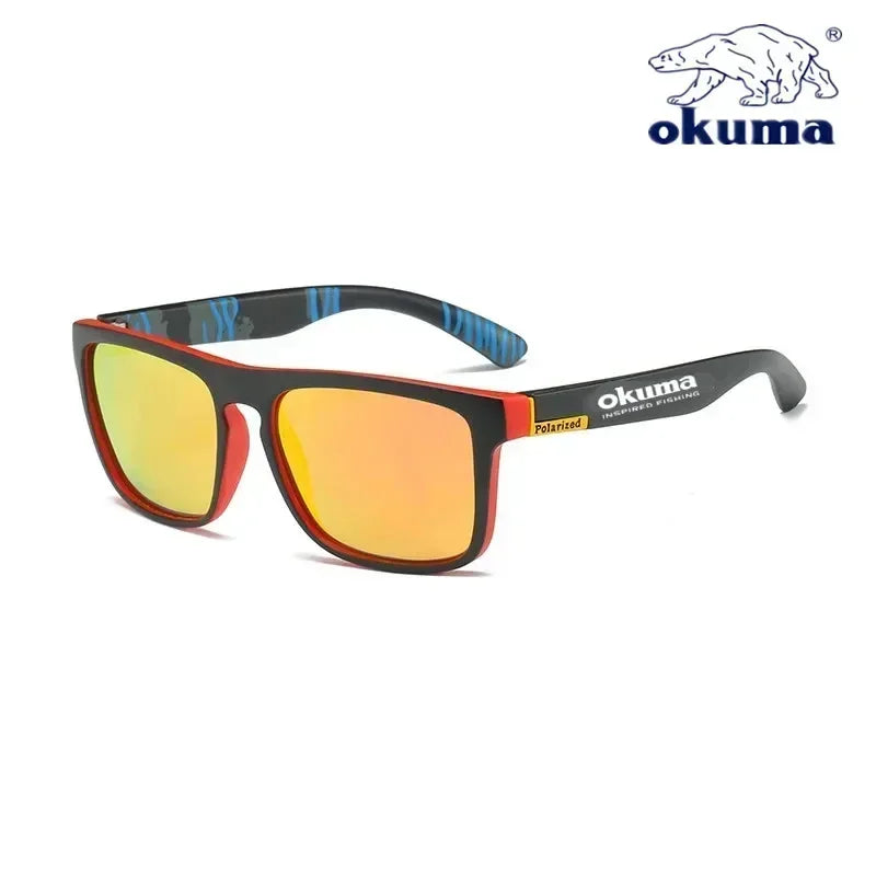 Okuma Polarized Sunglasses Original UV400 for Men and Women Outdoor Hunting Fishing Driving Bicycles Sunglasses Optional Box