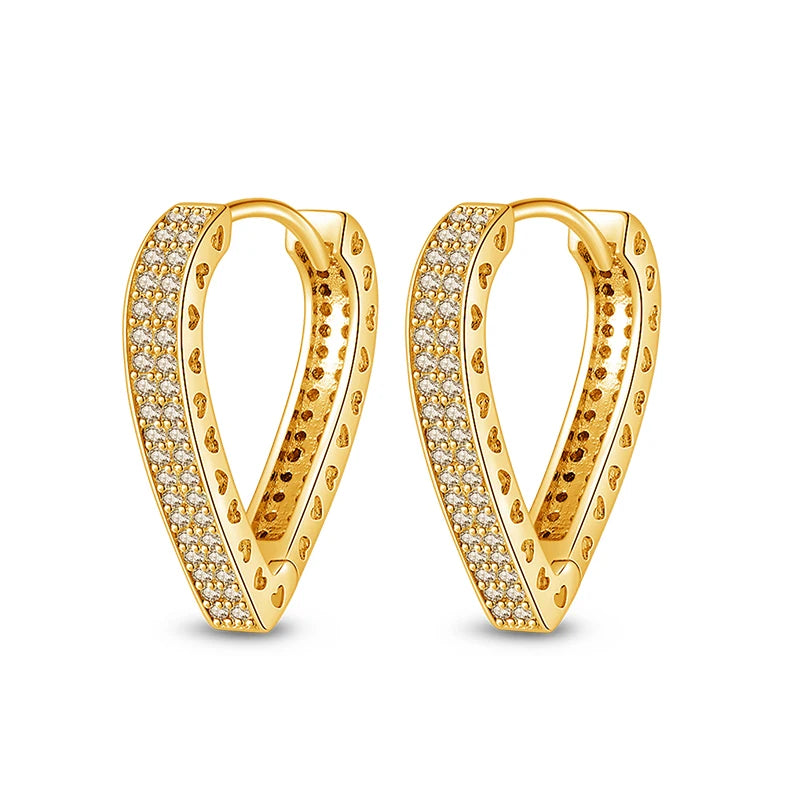 Classic Earrings 925 Silver Stars Moons Pearls Bees Golden Hoop Earrings For Women Engagement Birthday Proluxe Fine Jewelry Gift