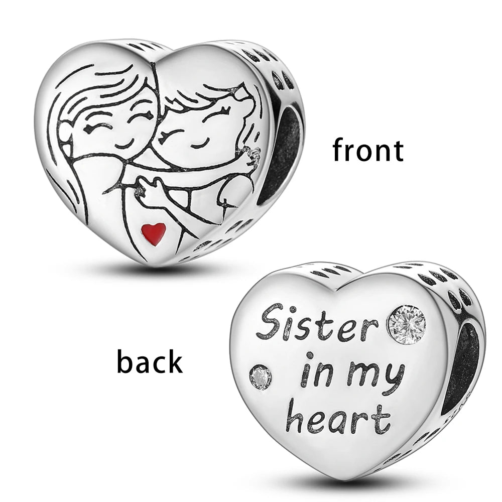 925 Silver Girl Lady Lipstick Makeup Charm Dangle Pendant Beads Fit Original Bangle Cosmetic Charms Bracelet DIY Making Jewelry