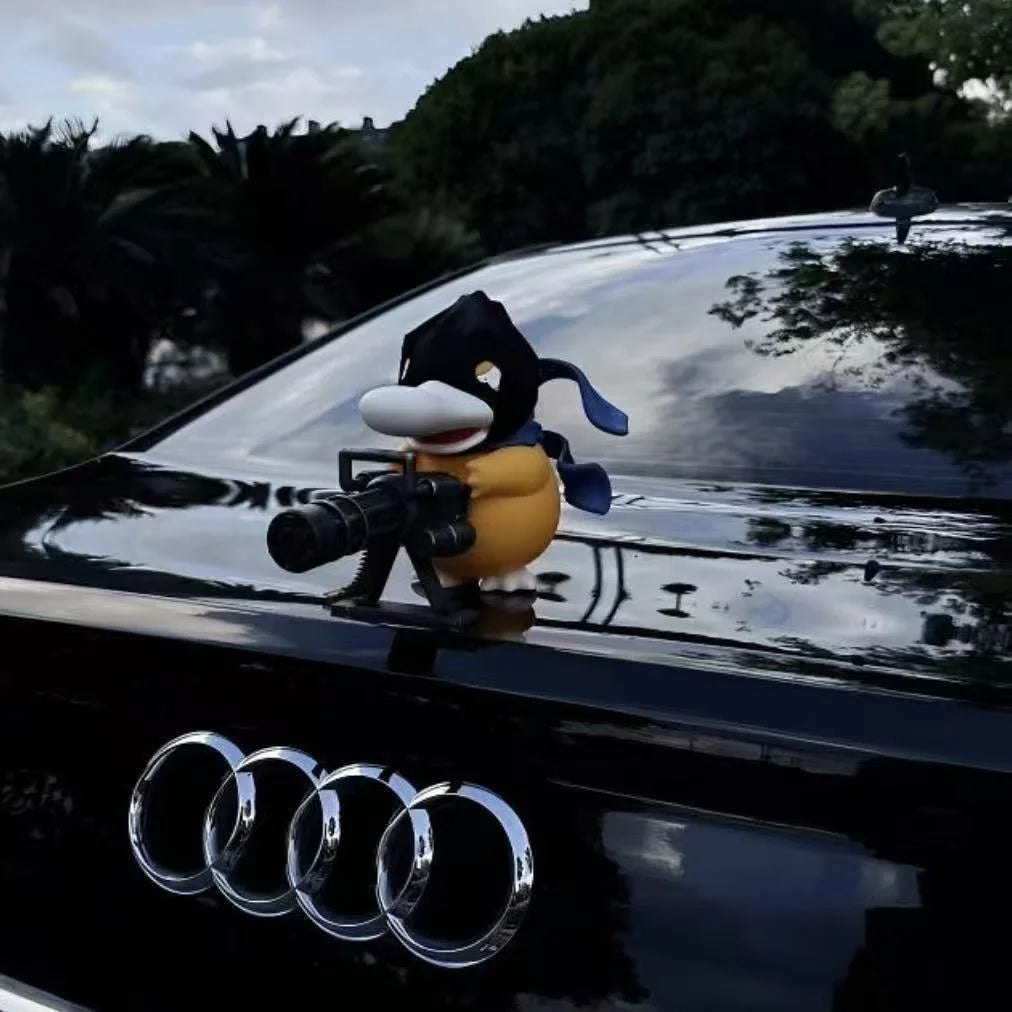 Street bandit Gatling Keda creative car decoration on the center console, car roof and rear figurine figurine figurine - Madeinsea©