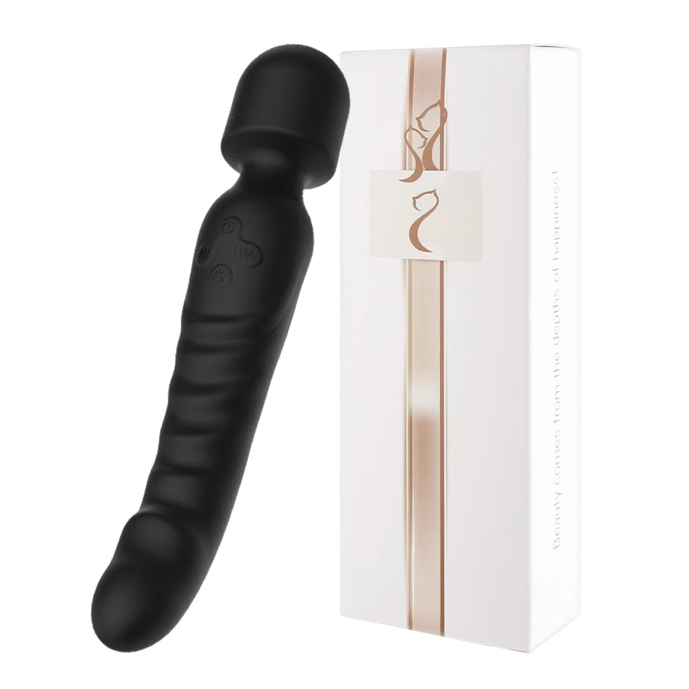 Powerful AV Magic Wand Dildo Vibrator for Women Clitoris Stimulator Erotic Toys G Spot Vagina Massager Adult Sex Toys for Female - Madeinsea©