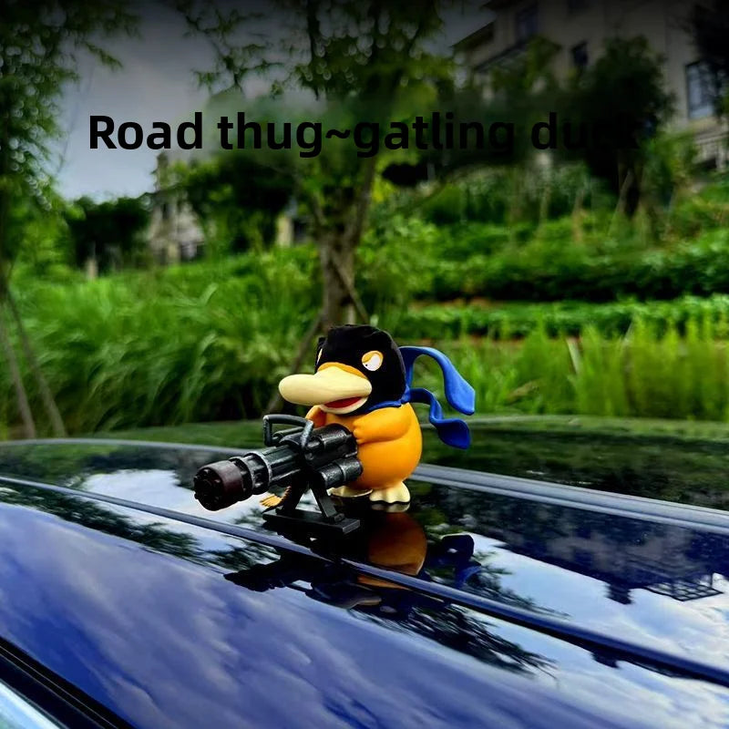Street bandit Gatling Keda creative car decoration on the center console, car roof and rear figurine figurine figurine - Madeinsea©