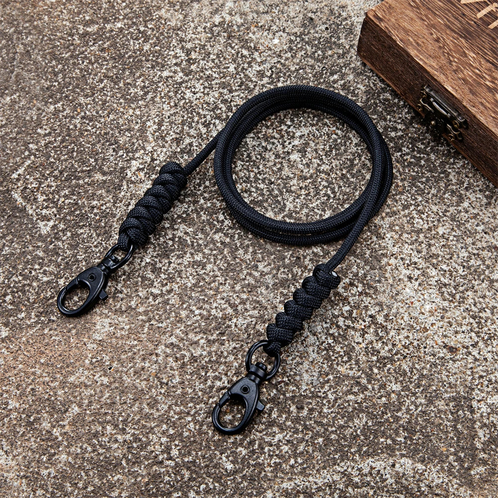 MKENDN 90cm Sunglasses Chain Men Women Glasses Mask Holder Neck Chain Outdoor Climbing Survive Paracord Eyeglasses Lanyard Strap