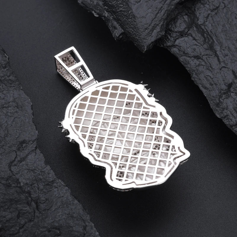 TUHE Unisex  Jesus  Pendant 925 Silver Ice Out Moissanite Pendant For Men Hip Hop Jewelry Gifts - Madeinsea©