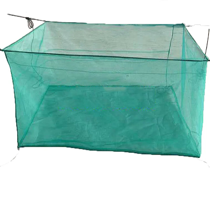 Lawaia Fischkäfig, 10 Maschen, für Schmerlen, Aalbrut, Hummer, Krabben, Fischzucht, maßgefertigtes Nylon-Fischernetz, kleine Maschenweite