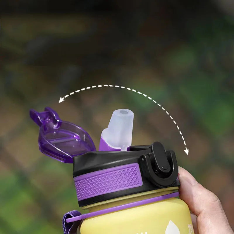 900/1000ml Plastic Sport/Beach Water Bottle