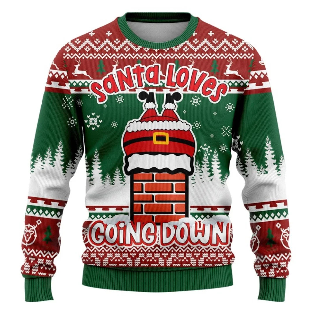 Ugly Christmas Jumper Sweatshirts 3D Print Autumn Fashion Sweatshirts Y2K Children's Hoodies Men's And Women's Sweatshirts