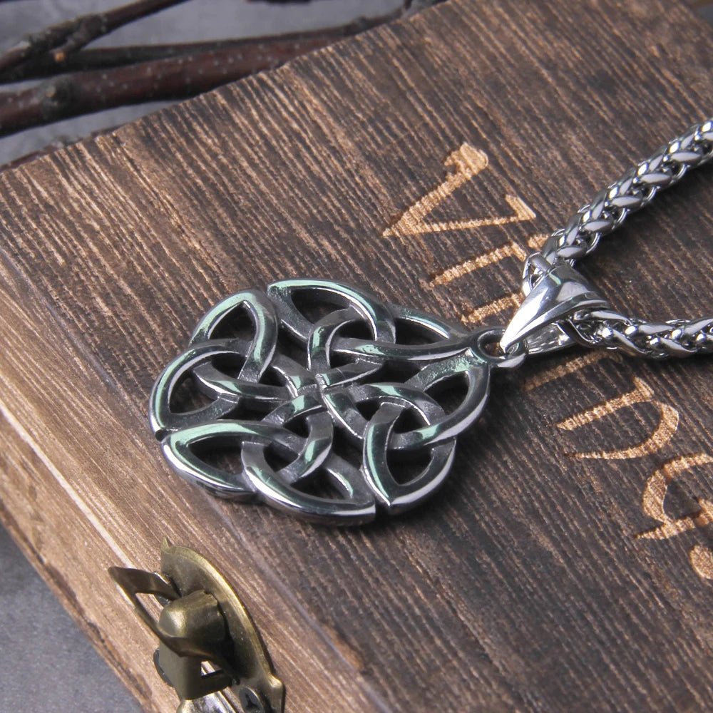 Irish Celtic Knot Pendant Necklace