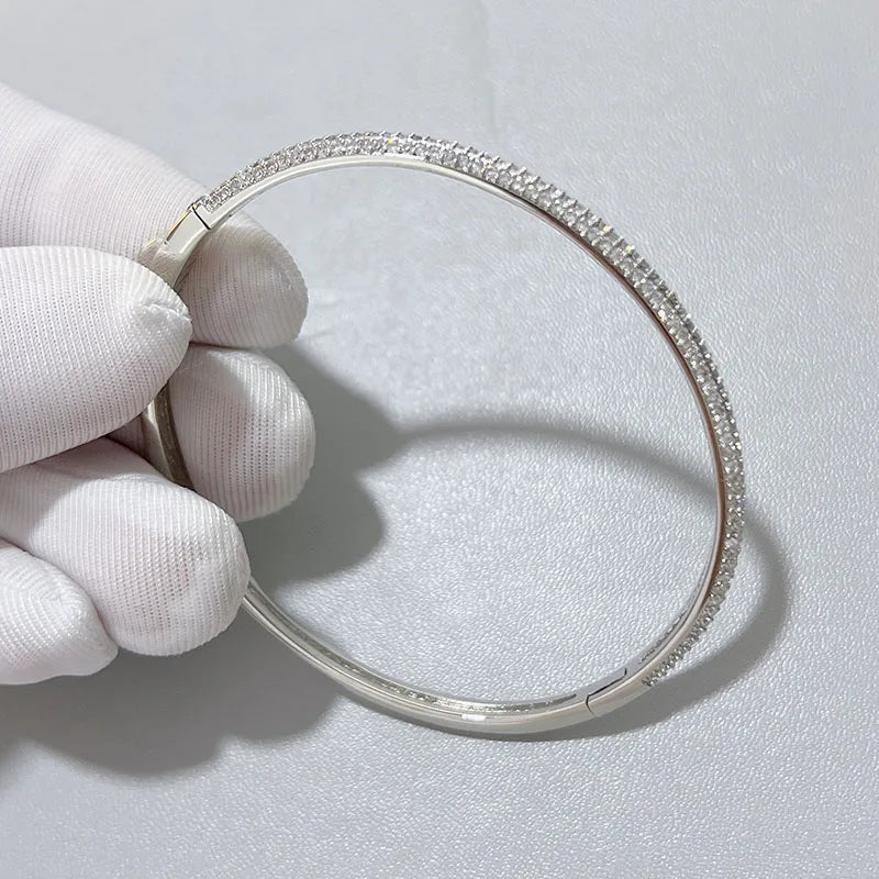 Hot Sale Famous Top Quclity Fashion Luxury Jewelry Bangle For Women For Men Classic Party Wedding Bangle Jewelry Size16cm