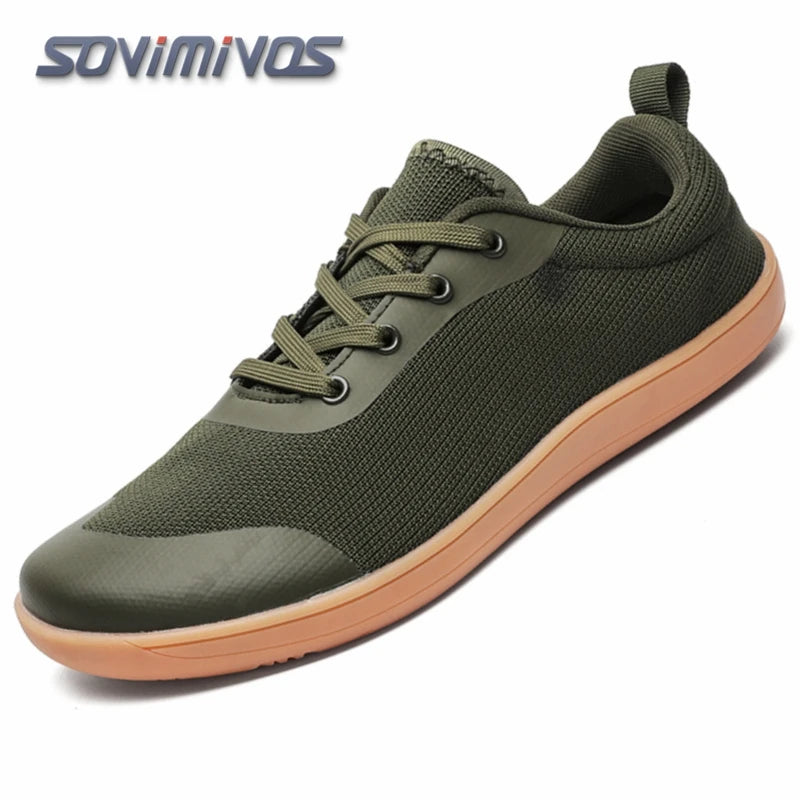 New Minimalist Shoes for Men Wide Toe Barefoot Casual Sneakers Lightweigh Outdoor Running Zero Drop Male Sneaker Tenis Masculino