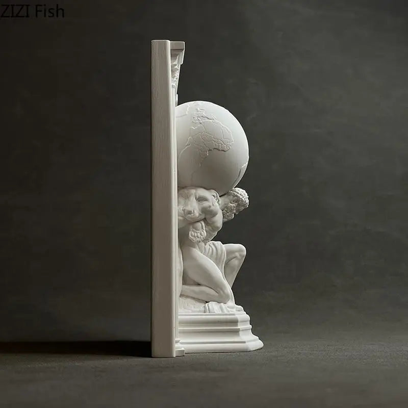 Hercules Mythical Figures Plaster Statue Desk Decoration Ornaments Creative Artwork Characters Sculpture Room Aesthetic Decor