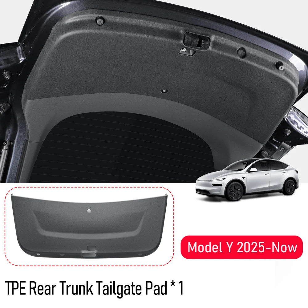 for Tesla Model Y Premium Juniper 2025 2026 Trunk Tailgate Protection Pad Trunk Mat Anti-dirty Liner TPE Interior Accessories - Madeinsea©