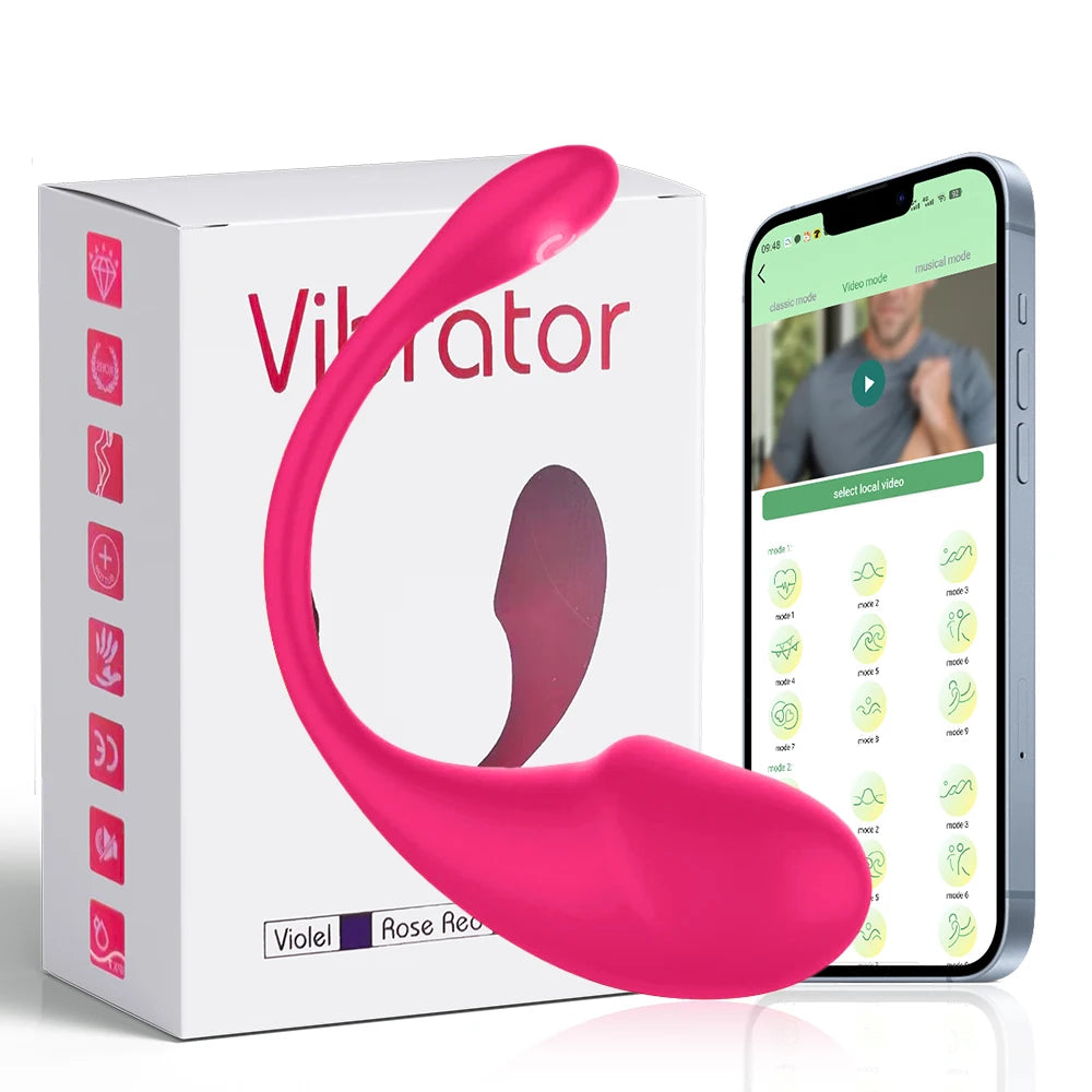 APP Remote Control Vibrator Clitoral G Spot Stimulator Wearable Anal Massager Vibrating Egg Female Panties Sex Toys for Adults ﻿