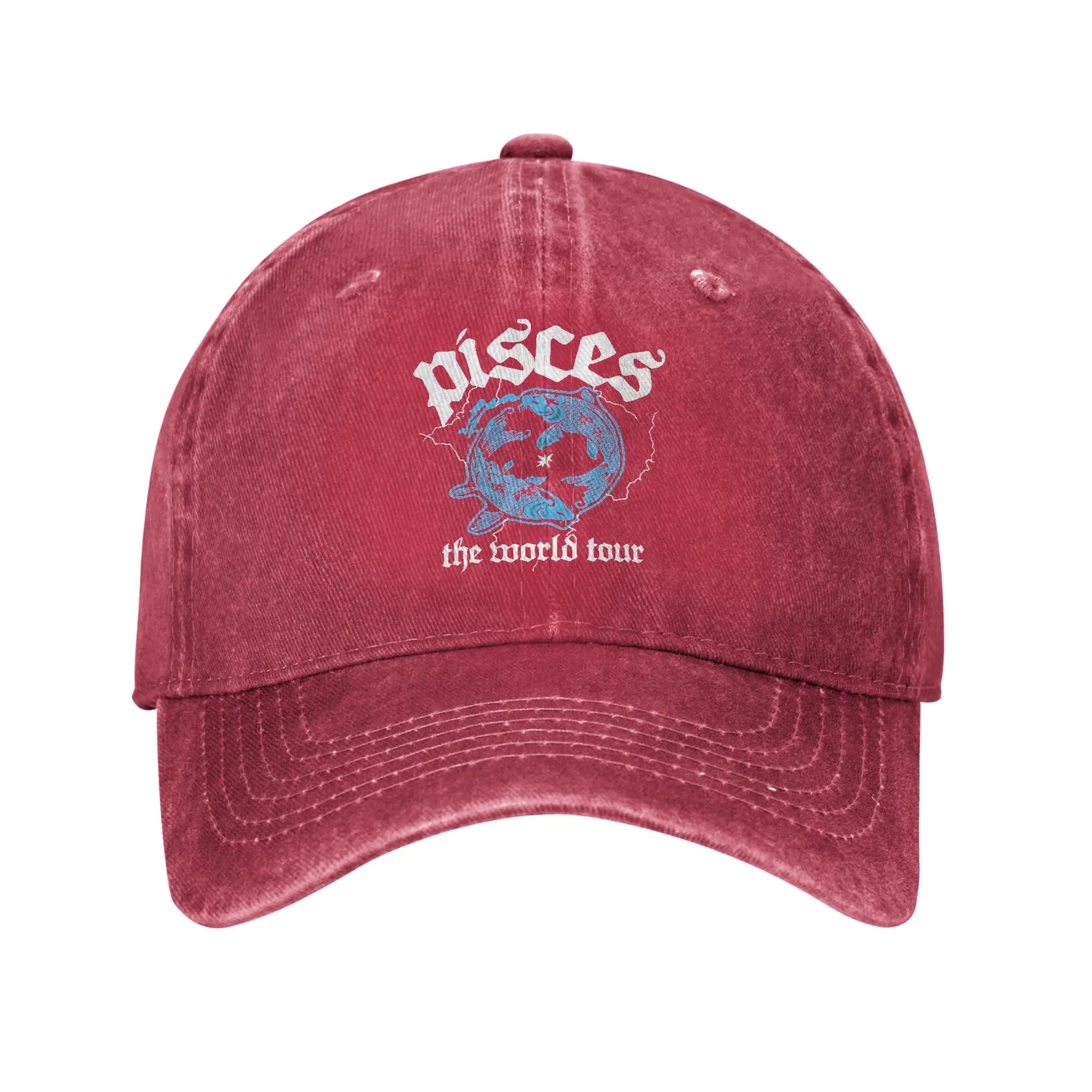 2026 James Arthur Pisces World Tour Baseball Cap Sun  Running Hippie Adjustable Washed Hip Hop Hats Men Adult Baseball Caps