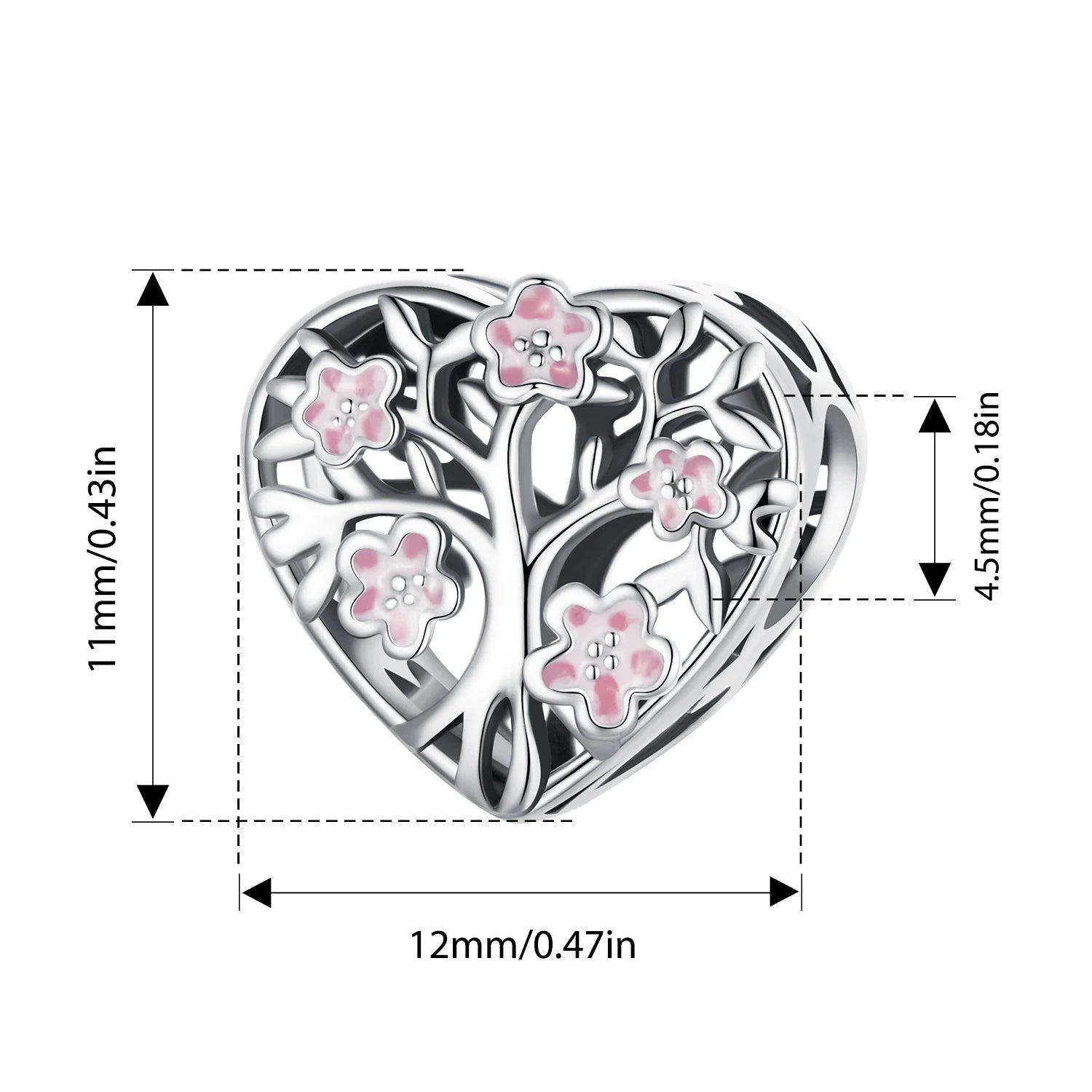 BAMOER Heilender lila Kristall Unendlichkeitsanhänger Sternenamazonit-Charm Auge des Horus Passend für Original-Armbänder DIY-Schmuckzubehör