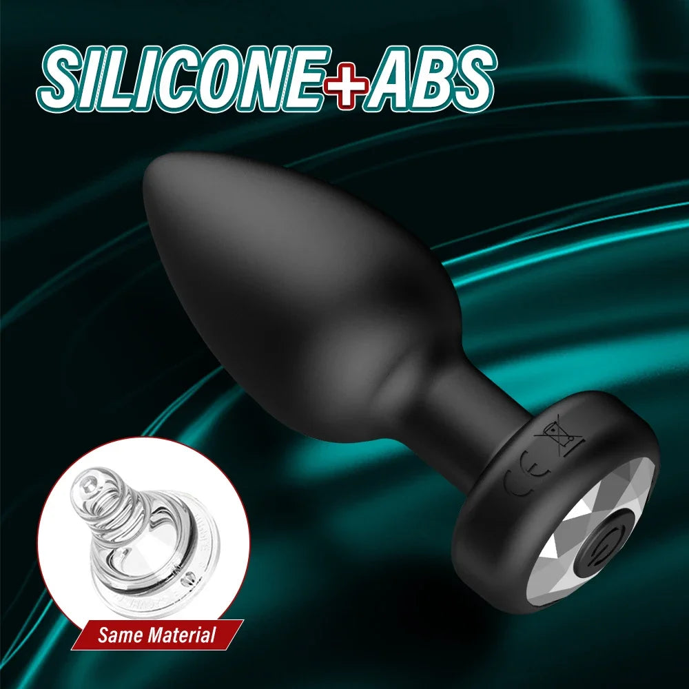 APP Wireless Control Anal Vibrator Butt Plug Men Prostate Massager Stimulator Female Masturbator Adult Sex Toys for Women Gay - Madeinsea©
