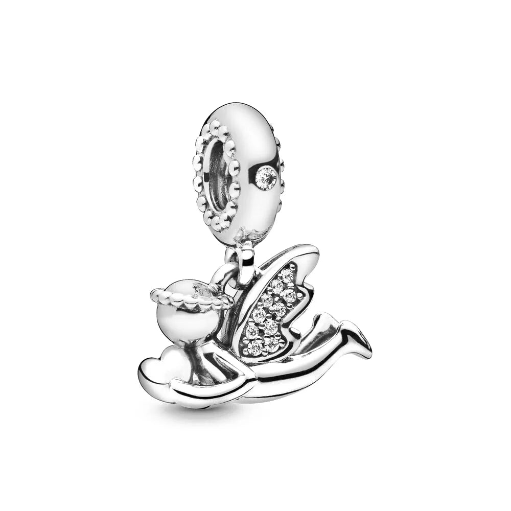 New 925 Silvering Cartoon Cat Spider Rabbit All Saints' Day Charm Bead fit Original Pandora Bracelet Trinket DIY Women Jewelry