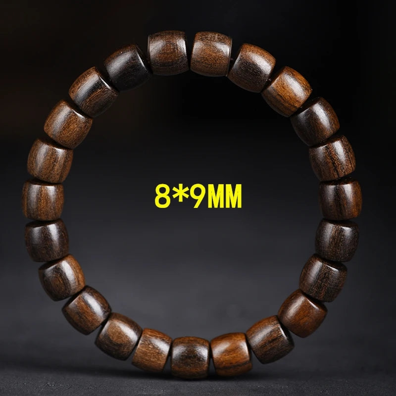 MKENDN Natural Wooden Beads Bracelet Tibetan Buddha Rosary Handmade Bracelets Men and Women Yoga Meditation Prayer Beaded GIfts - Madeinsea©