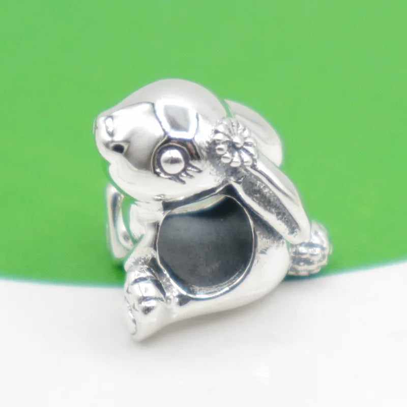 NEW 925 Sterling Silver Charm Fit Original Bracelet Accessories Women Jewelry All kinds Of Cute Animals Series Duck Lion