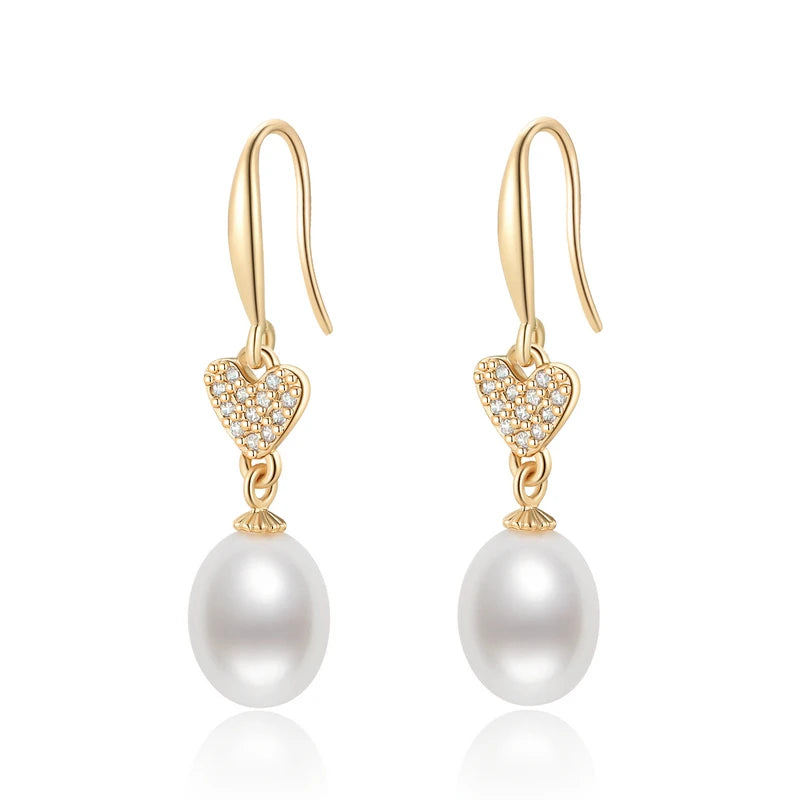 OXTAO Real Natural Freshwater Pearl Fashion Bracelet Ladies Elegant Bracelet Jewelry Valentine's Day Girlfriend Birthday Gift