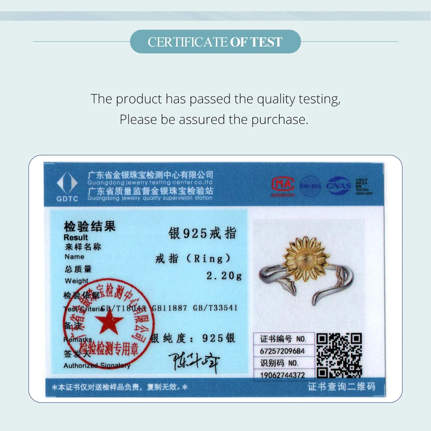 Bamoer 925 Sterling Silver Gold Sunflower Open Ring Adjusable Curved Band Flower Ring for Women Girls Lucky Birthday Gift