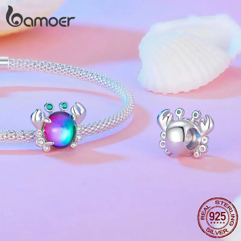Sterling Silver Ocean Series Charms for DIY Bracelets and Necklaces - Madeinsea©