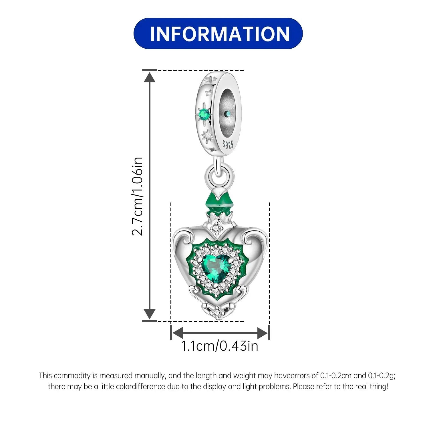 PANPOKI 925 Sterling Silver Classic Love Perfume Bottle Pendants Bracelet Charms Fit Women Jewelry Party Beads DIY Trendy Gifts