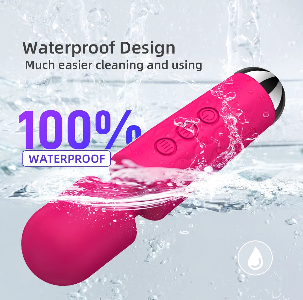 Powerful AV Vibrator Magic Wand 20 Speeds Clitoris Stimulator Sex Toys for Women G spot Massager Adult Female Sex Erotic Product
