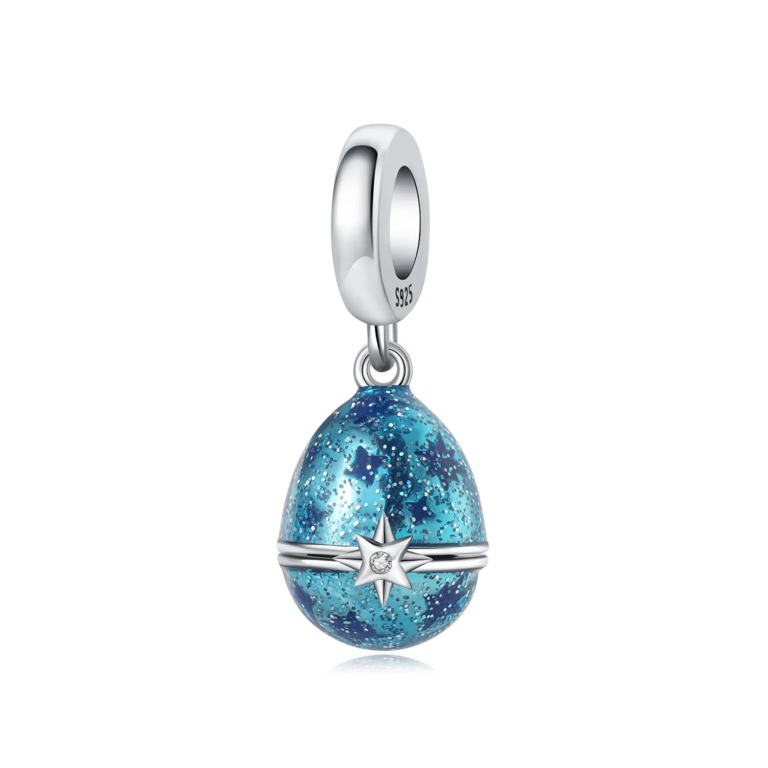 PANPOKI 925 Sterling Silver Purple Butterfly Love Planet Beads Original Pendants Bracelet Charm Jewelry Party DIY Trendy Gifts
