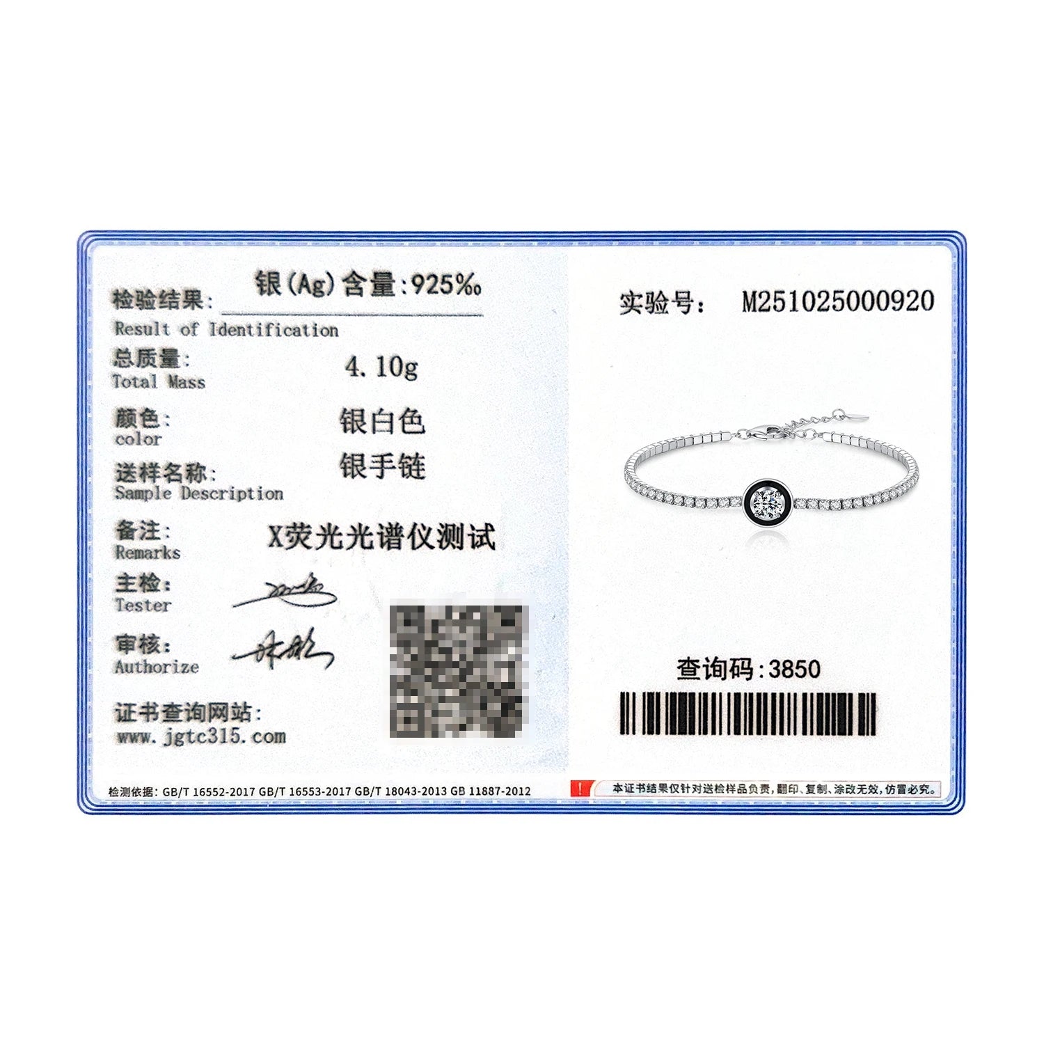 MODIAN 925 Sterling Silver Fashion Black Enamel Round Clear Cubic Zirconia Tennis Bracelet For Women Fine Jewelry Gifts