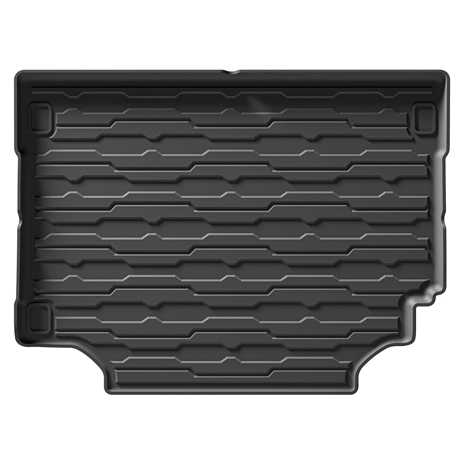 for Land Rover Defende 110 2020-2024 Car Floor Mats Cargo Liner Trunk/Backrest Mat TPE 3D All-Weather Accessiories Black