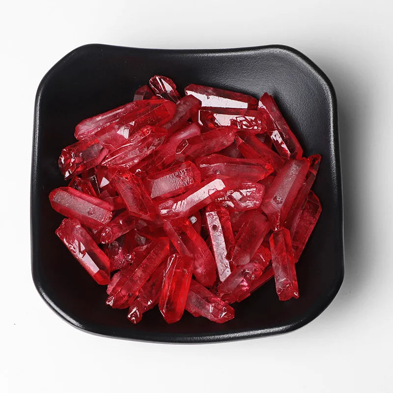 Natural Quartz Stick Beads Top Drilled Gradient Color Raw Loose Point Bead For Jewelry Making DIY Necklace Earrings Accessories