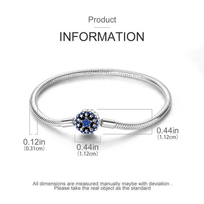 New Original 925 Sterling Silver Bracelet Heart Butterfly Bracelet For Women Fit Original Bracelet Charms Beads Jewelry DIY Gift