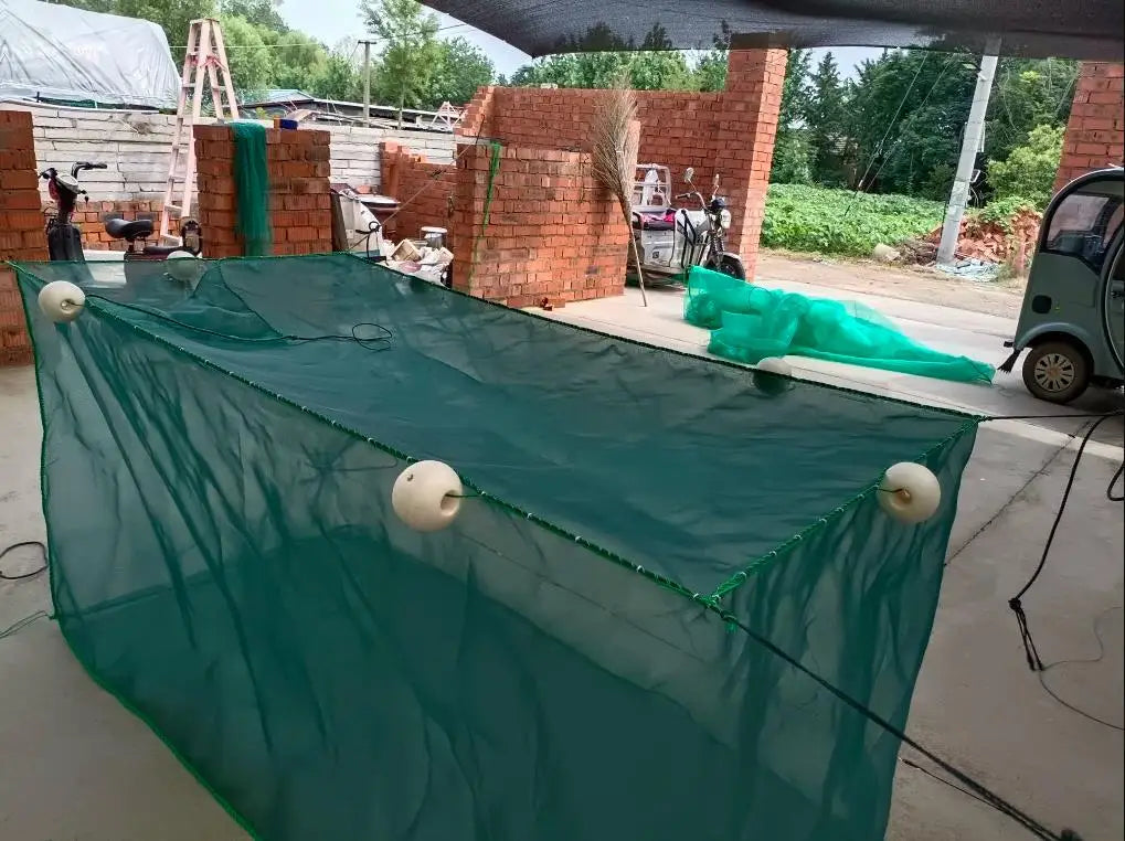 aqua culture fish net Lawaia Fish Net Cage Netting Fish Breeding Cage with Cover Crayfish Ne